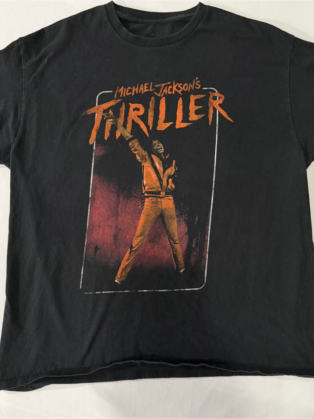 Black Thriller Graphic Tee -